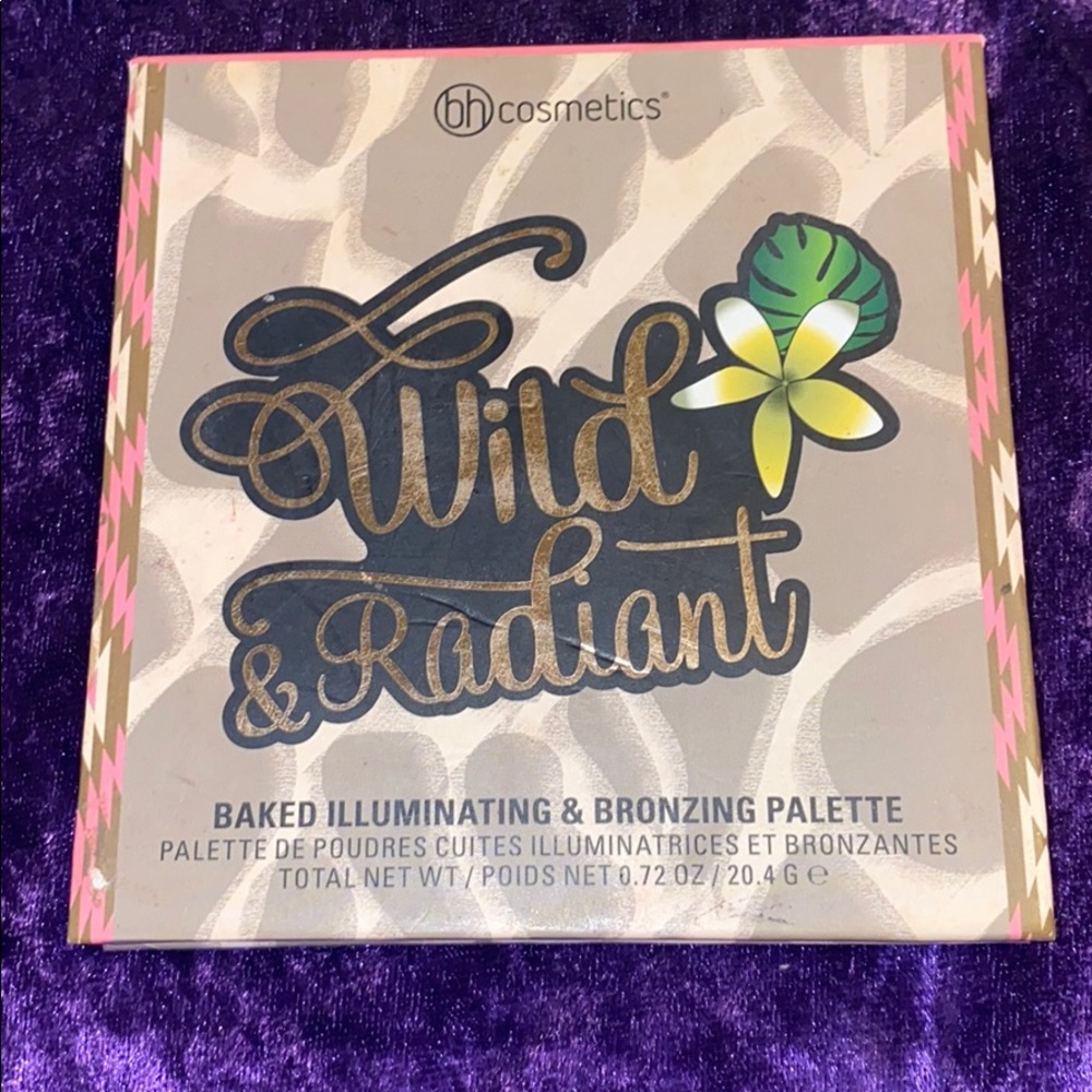 BH cosmetics wild & radiant palette